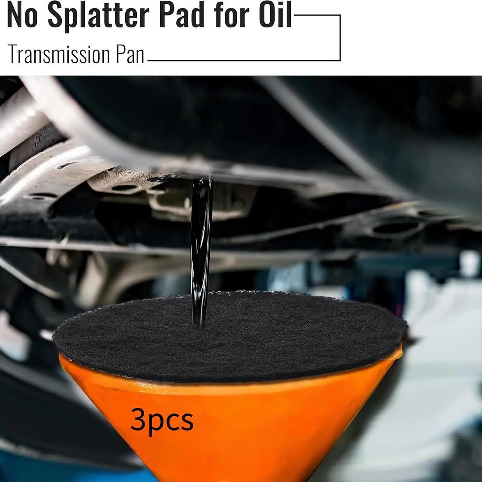 Oil Drain Splash Pads Anti Splash Oil Change Mat Garage Automotive New 5PCS for — image 3