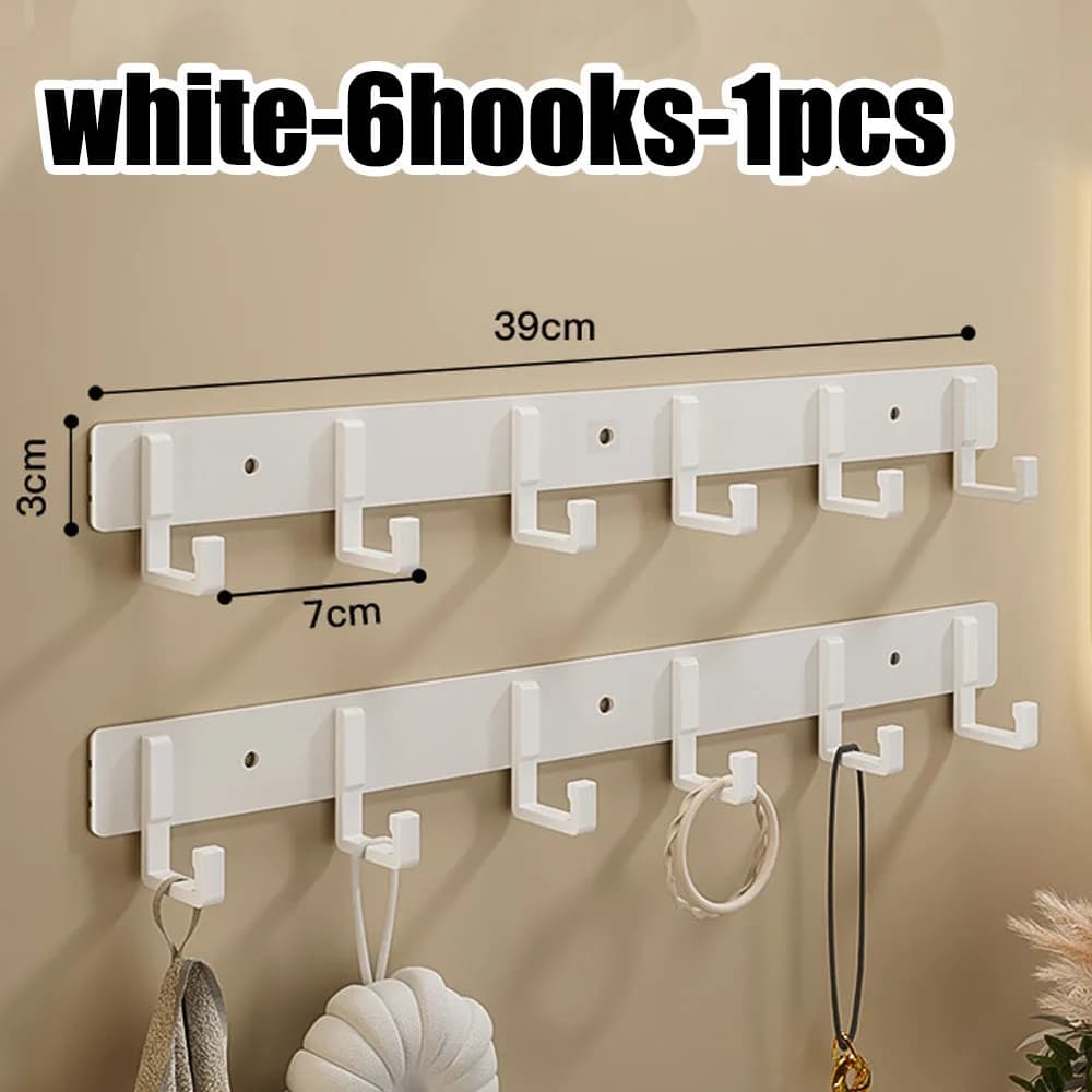 Aluminum Punch-Free Hooks Kitchen Storage Towel Hangers New Space Are Easy New U — image 8