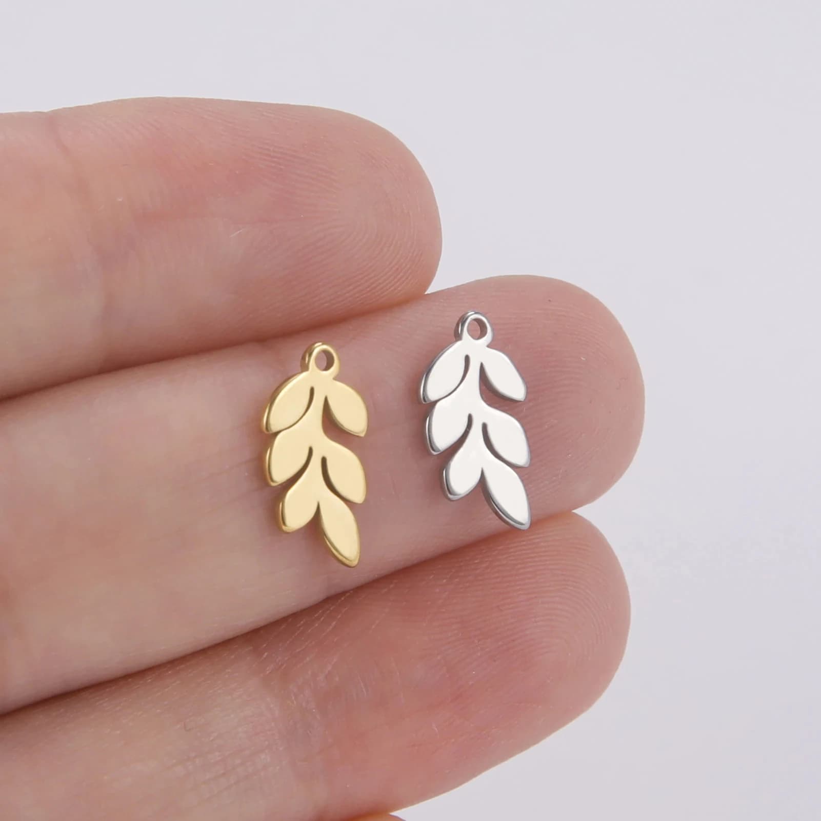 5 Pcs Stainless Steel Tree of Life Charms DIY Jewellery Making Moon Cross Pendants — image 12