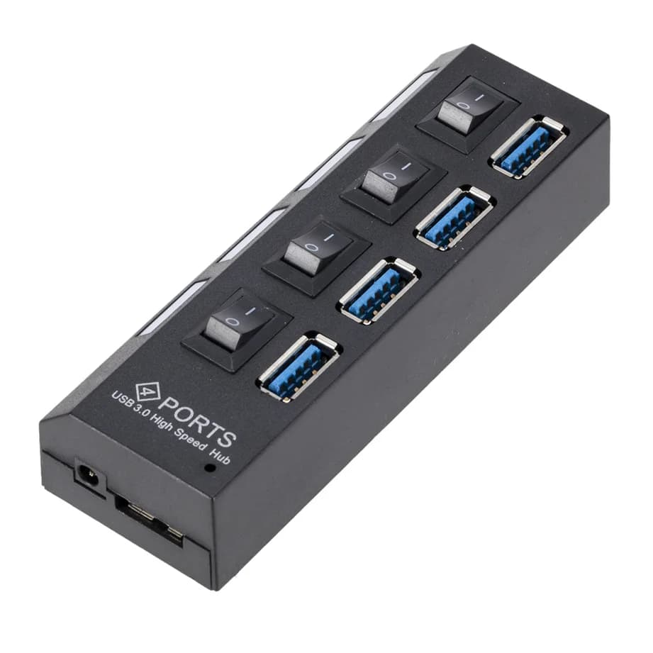 4 Port USB 3.0 Hub 5Gbps Super Speed Portable Mini Splitter — image 6