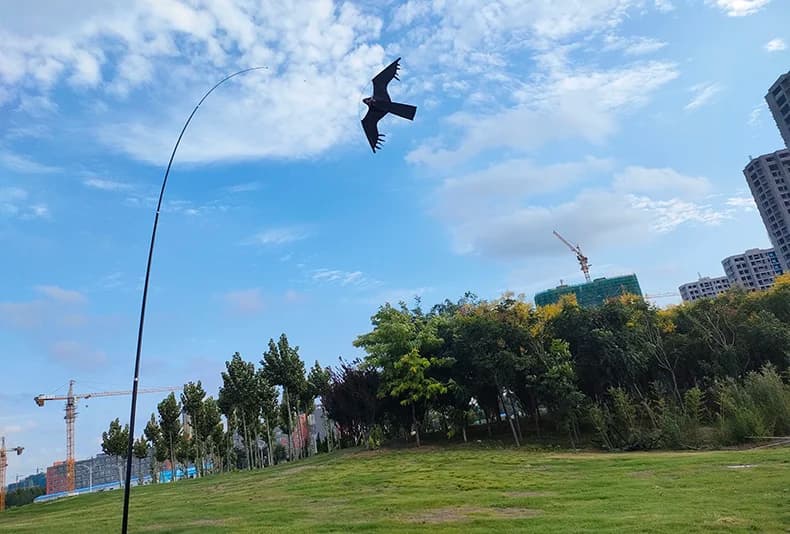 Bird Scaring Eagle Kite 47 Inch Outdoor Garden Orchard Farm New Toys Without Rod — image 2
