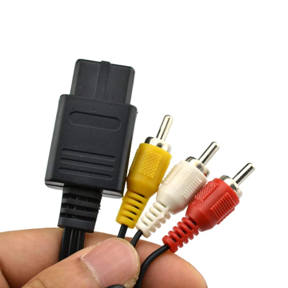 3RCA Audio Video AV Cable TV Cord for N64 GameCube SNES — image 5