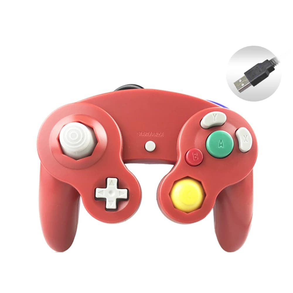 USB Game Controller Gamepad Joystick PC Gaming Wired 4 Color New Interface with — image 3