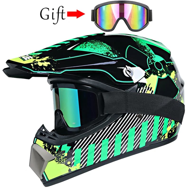 Kids Motocross Helmet Off-Road Downhill DH AM Cross Bike Helmet for Children — image 4