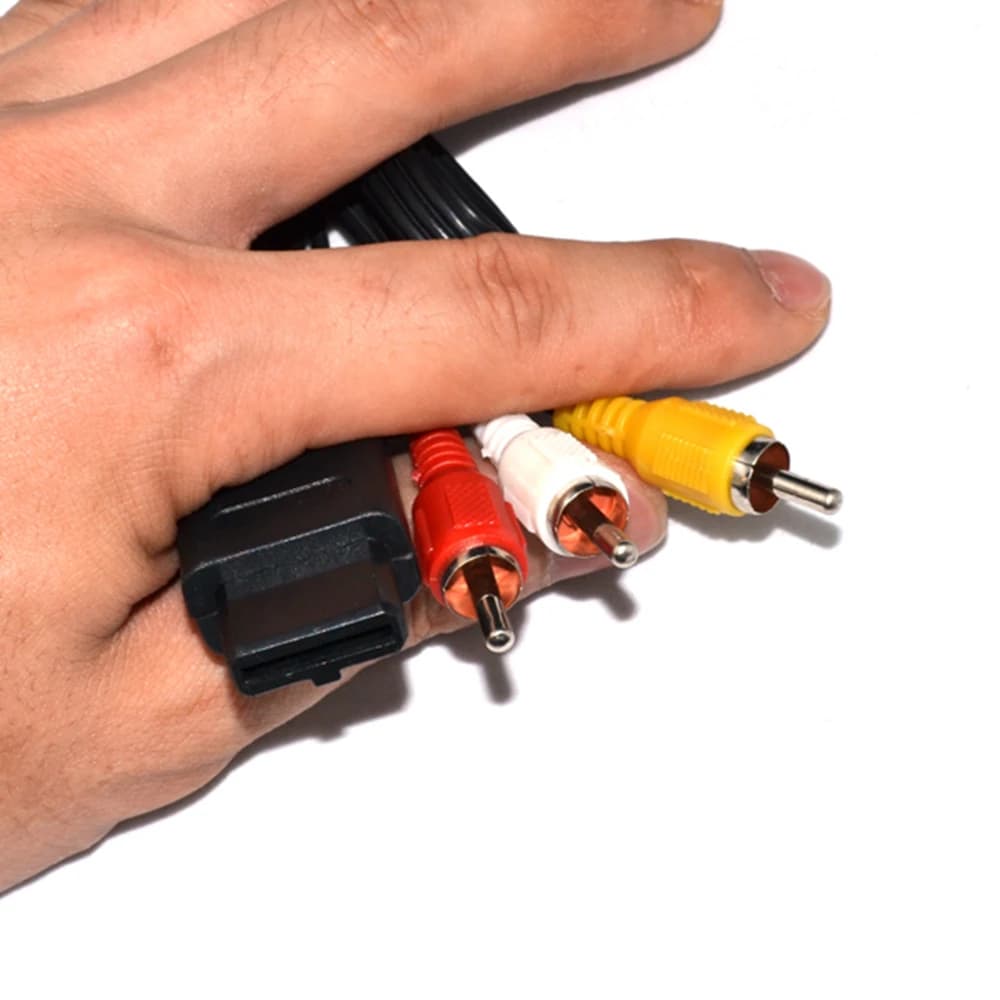 3RCA Audio Video AV Cable TV Cord for N64 GameCube SNES — image 6