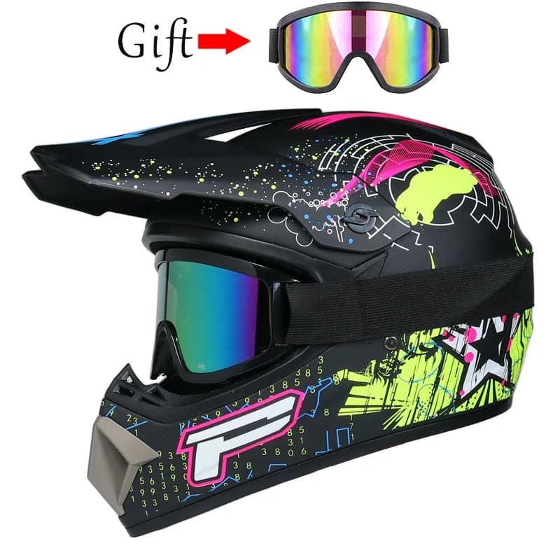 Kids Motocross Helmet Off-Road Downhill DH AM Cross Bike Helmet for Children — image 16