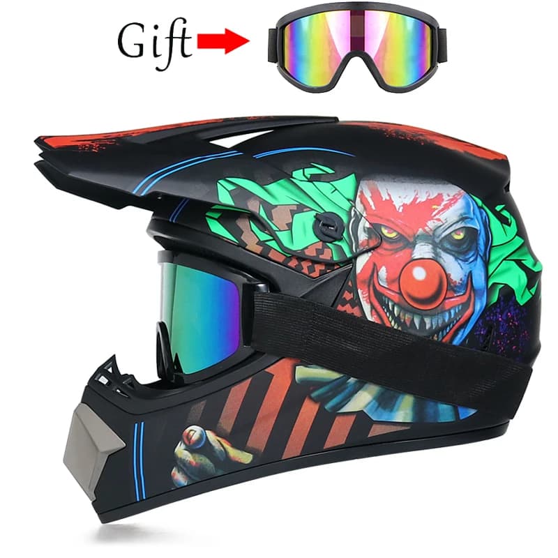 Kids Motocross Helmet Off-Road Downhill DH AM Cross Bike Helmet for Children — image 17