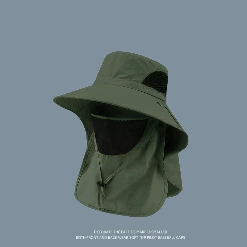 Summer Sun Hat UV Protection Fishing Cap Men Women Hiking Camping Visor — image 12