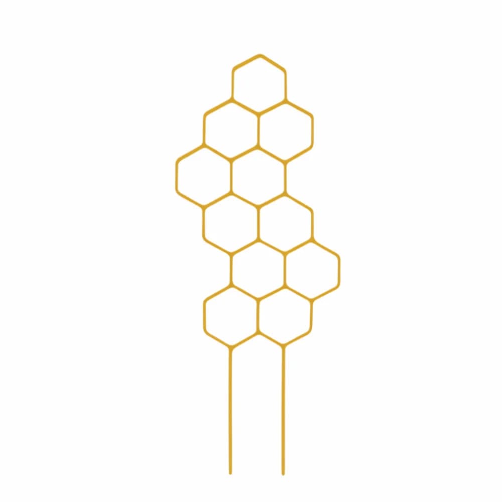 Plant Trellis Honeycomb Design Plastic Support Climbing Frame for Potted Plants — image 8