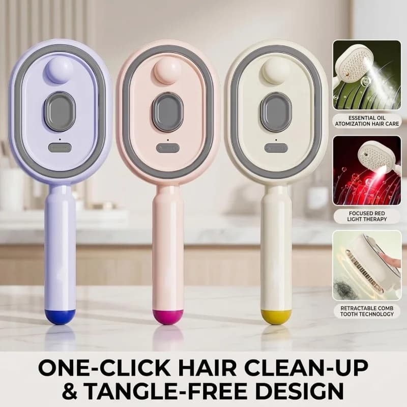 Scalp Massager Hair Brush Detangling Comb for Women Shampoo Massage Brush — image 5