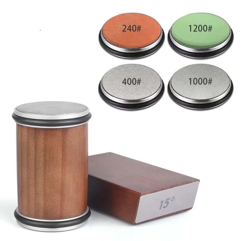 Rolling Knife Sharpener Magnetic Holder Diamond Stone Kit 15 20 Degree — image 20