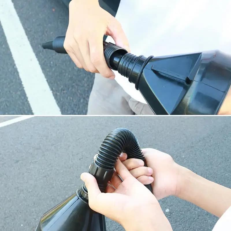 Oil Funnel Flexible Large Wide Mouth Automotive Motorcycle Engine Tool New with — image 4