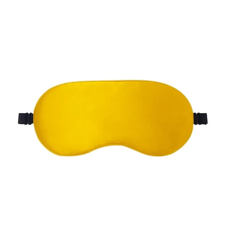 Sleep Eye Mask Blackout 100% Zero Pressure Silk Blindfold Adjustable New Soft UK — image 17