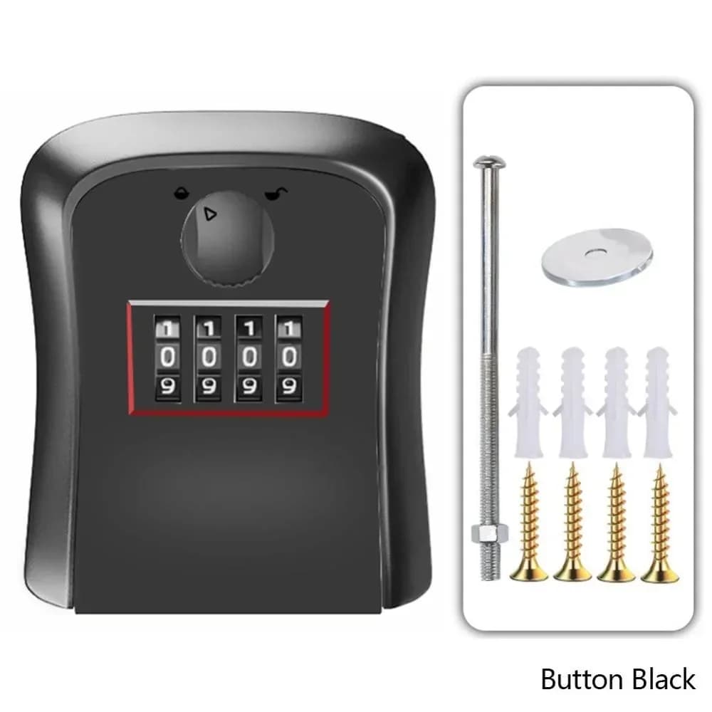 Password Lock Box Wall Mounted Key Storage Anti-theft Secure Home New Cat Eye UK — image 11