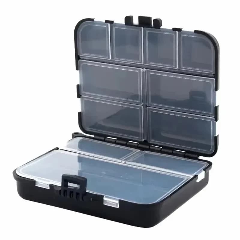 Fishing Storage Box Hook Parts Tackle Accessories with Hand Rope New Lead Head U — image 5