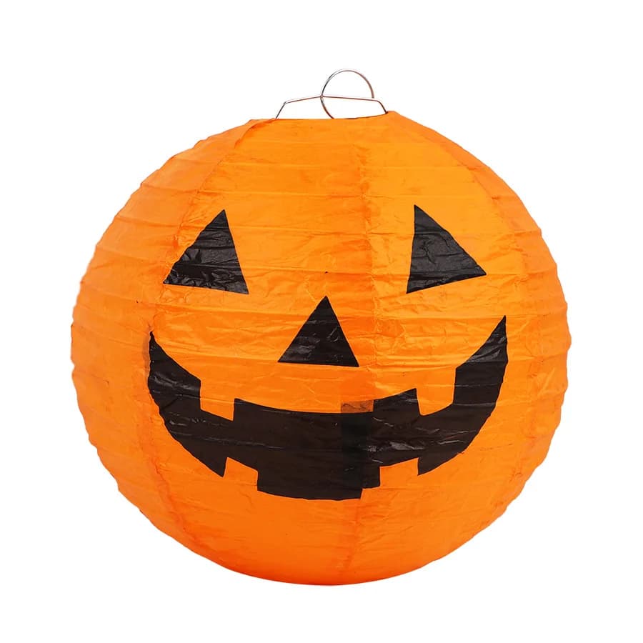 Halloween Pumpkin Lanterns Paper Decoration Hanging Ornament for Home UK — image 3