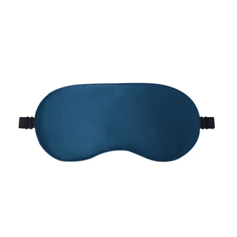 Sleep Eye Mask Blackout 100% Zero Pressure Silk Blindfold Adjustable New Soft UK — image 10