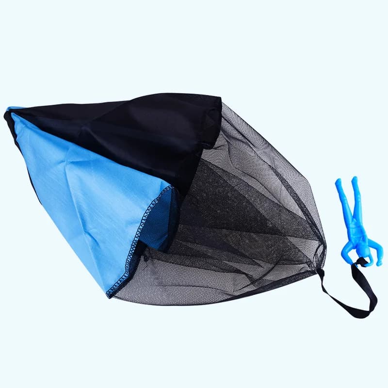 Hand Throwing Parachute Toy with Mini Soldier Outdoor Game Funny Kids — image 4