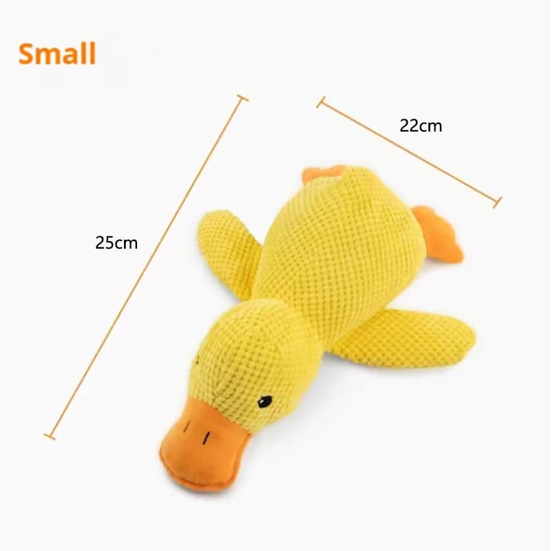 Dog Duck Toy Plush Interactive Pet Toy Relief Boredom Small Medium Large with UK — image 7