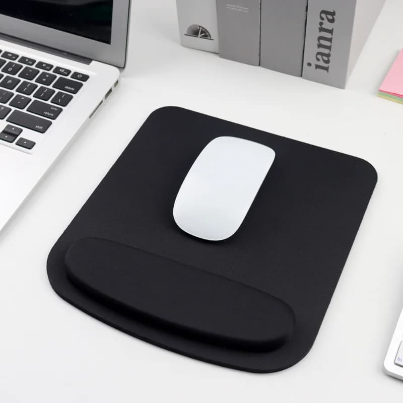 Mouse Pad Ergonomic Wrist Rest Eva Mousepad Office Computer Game New Solid Color — image 2
