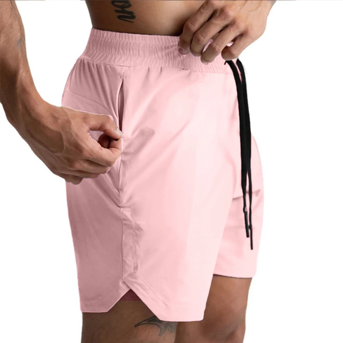 Men's Shorts Quick Dry Running Fitness Sports Casual New S M L XL XXL 2024 Layer — image 3