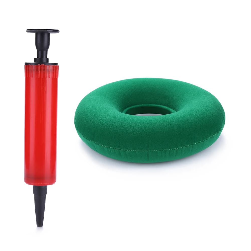 Inflatable Donut Seat Cushion Tailbone Coccyx Pressure Relief Ring Pillow — image 7