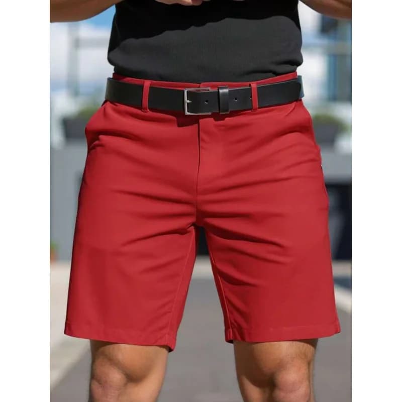 Men's Casual Slim Fit Long Trousers Cotton Blend Straight Leg Autumn — image 11