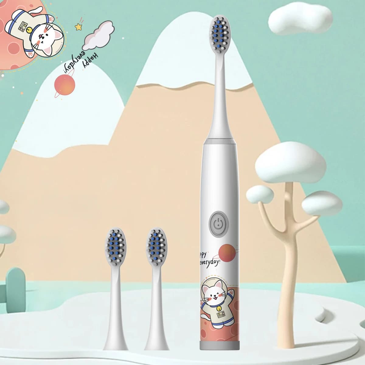 Children's Electric Toothbrush Cartoon Space Series Soft Hair New Color Cleaning — image 19