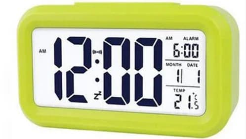 LED Digital Alarm Clock Backlight Snooze Calendar Desktop Table Electronic — image 9