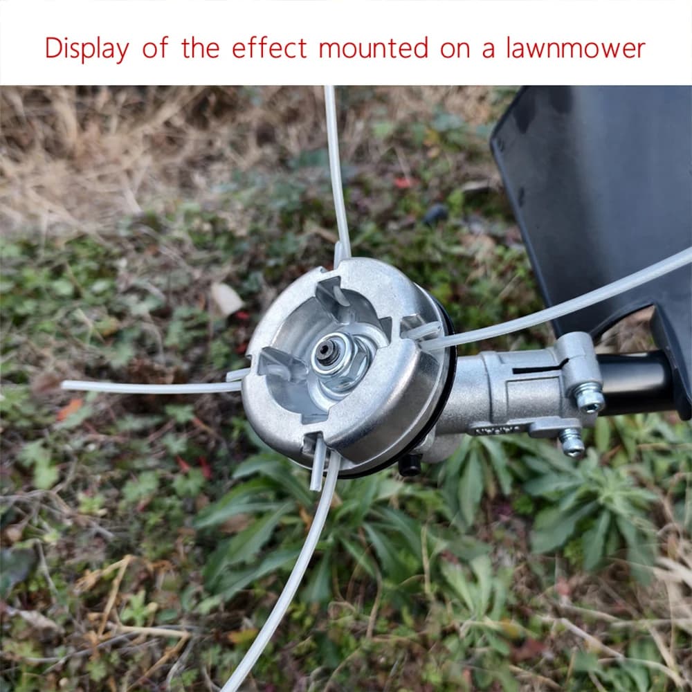 Lawn Mower Head Aluminum Alloy Nylon Steel Weed Trimmer New Universal and for UK — image 2
