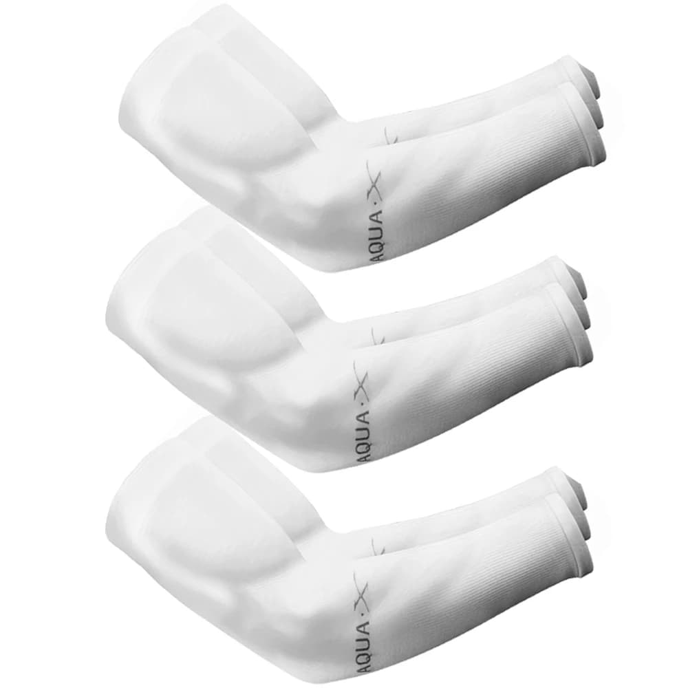 3 Pairs UV Sun Protection Arm Sleeves Ice Silk Unisex Summer Outdoor Riding — image 7