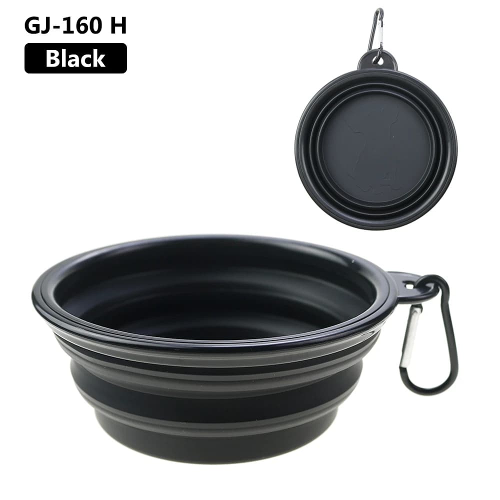 Collapsible Silicone Pet Dog Bowl Portable Travel Water Food Feeder for Camping — image 15