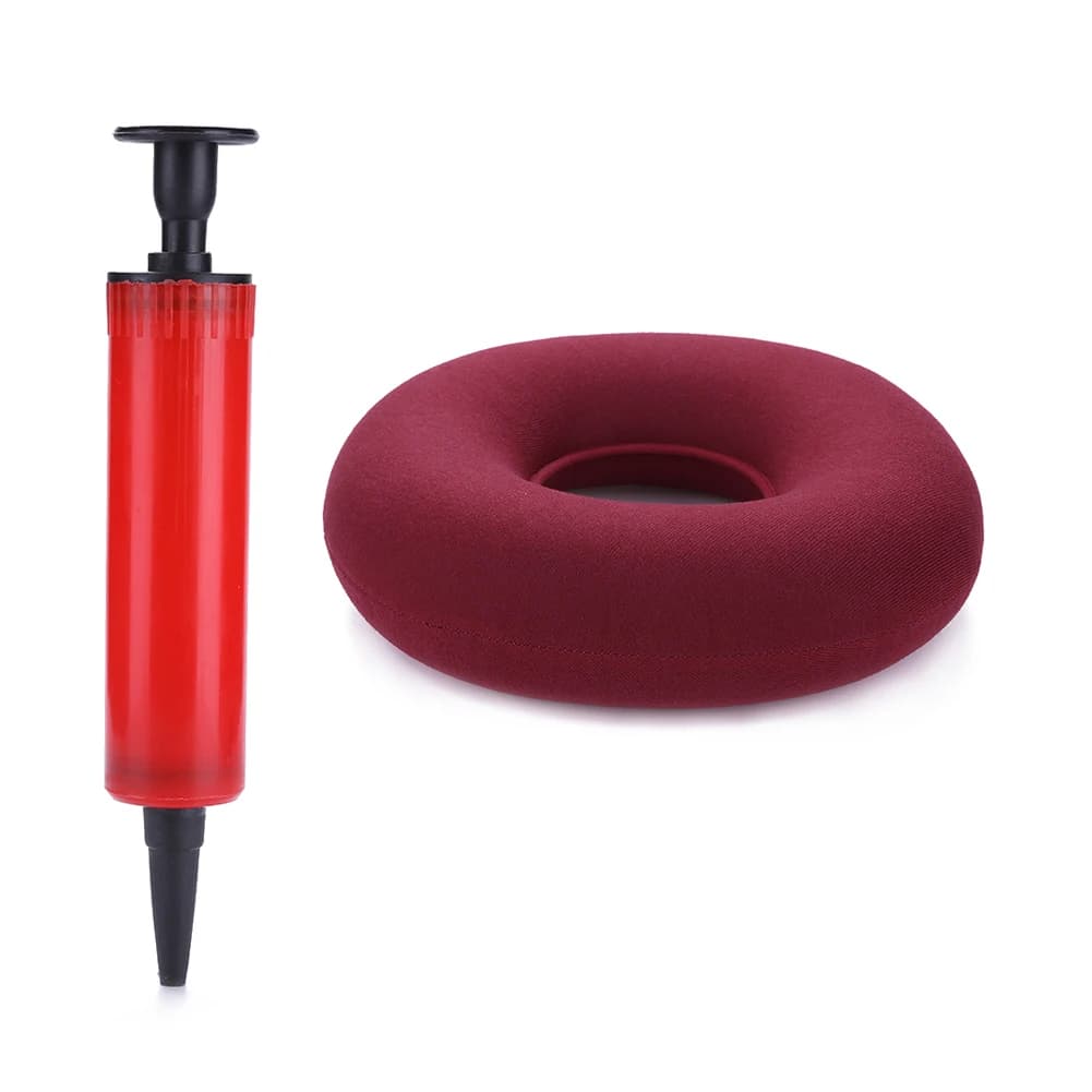 Inflatable Donut Seat Cushion Tailbone Coccyx Pressure Relief Ring Pillow — image 9