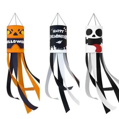 Halloween Ghost Hanging Flags Outdoor Decorations DIY Pendant Day of the Dead — image 16