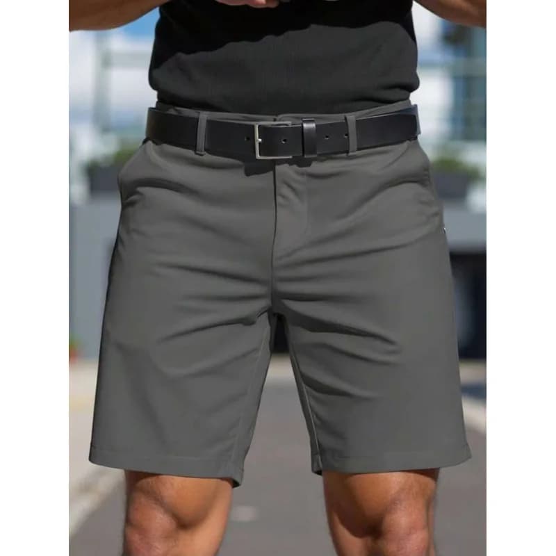 Men's Casual Slim Fit Long Trousers Cotton Blend Straight Leg Autumn — image 10