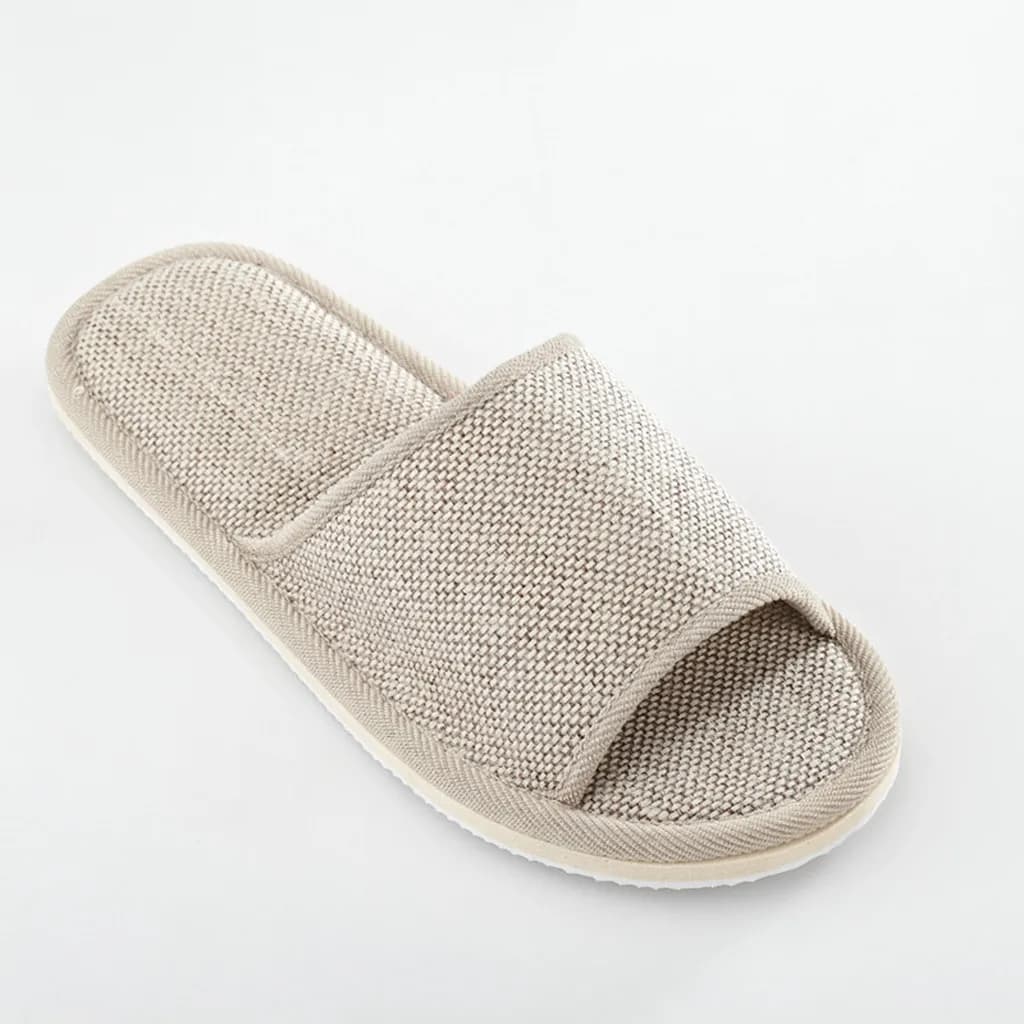 Women Men Couple Slippers Home Indoor Cozy Comfortable Non-Slip Flat Sandals — image 6
