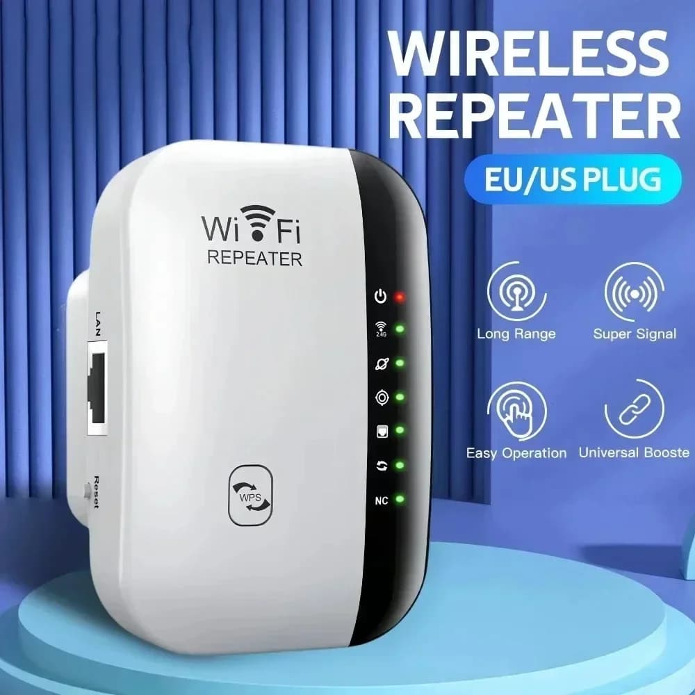 300Mbps WiFi Extender Repeater Amplifier 802.11N Wireless Signal Booster — image 3