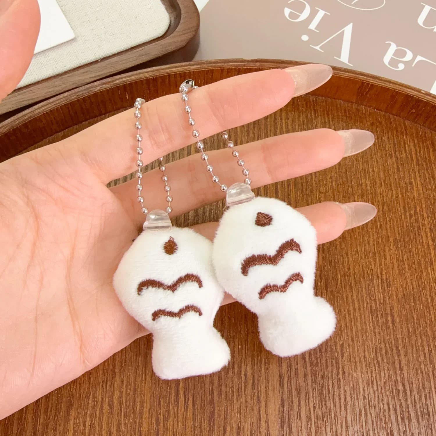Cute Plush Penguin Keychain 8cm Stuffed Toy Key Ring Bag Charm Pendant 4 Colours — image 12