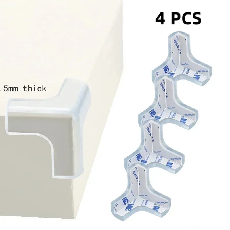 Baby Safety Table Edge Guard Furniture Corner Protector Strip New Transparent UK — image 8