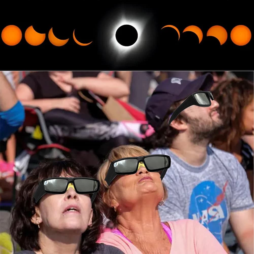Solar Eclipse Glasses Safety Sun Viewing ISO 12312-2:2015 Certified 1 Pc — image 3