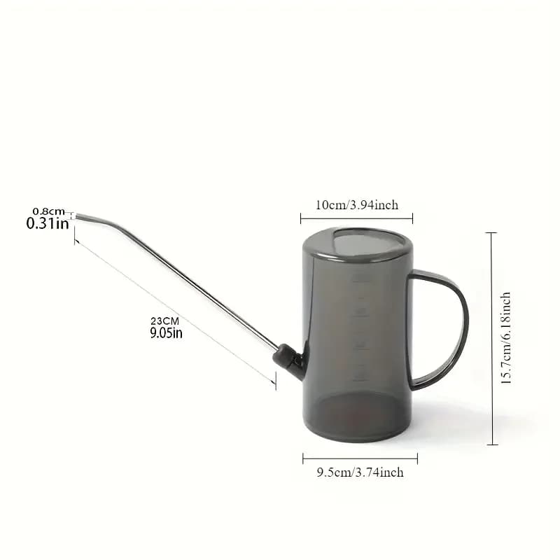 1L Watering Can with Gardening Shovel Set Garden Irrigation Spraying Long Spout — image 3
