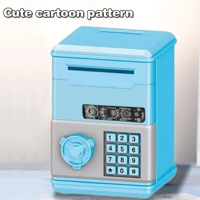 Children's Mini Piggy Bank Password Lock Creative Savings Box New accessible for — image 2