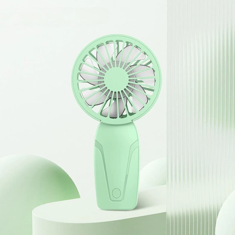 Portable Handheld Mini Fan USB Rechargeable Pocket Fan Small Cooling Fan ABS — image 9