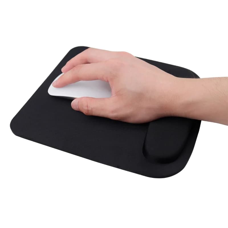 Mouse Pad Ergonomic Wrist Rest Eva Mousepad Office Computer Game New Solid Color — image 3