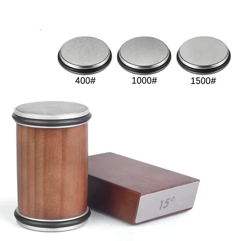 Rolling Knife Sharpener Magnetic Holder Diamond Stone Kit 15 20 Degree — image 19