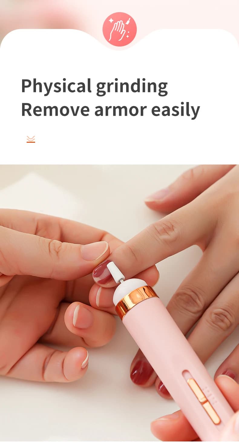 Electric Foot Grinder USB Rechargeable Pedicure Tool Callus Remover Portable — image 6