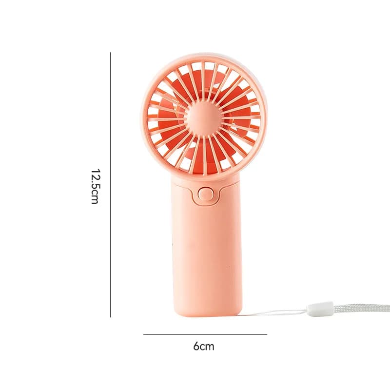 Portable Mini Handheld Fan Battery Powered Pocket Air Cooler Small — image 7