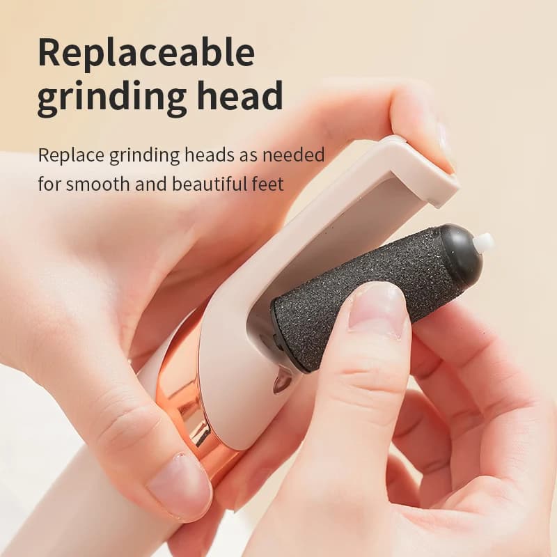 Electric Foot Grinder USB Rechargeable Pedicure Tool Callus Remover Portable — image 2