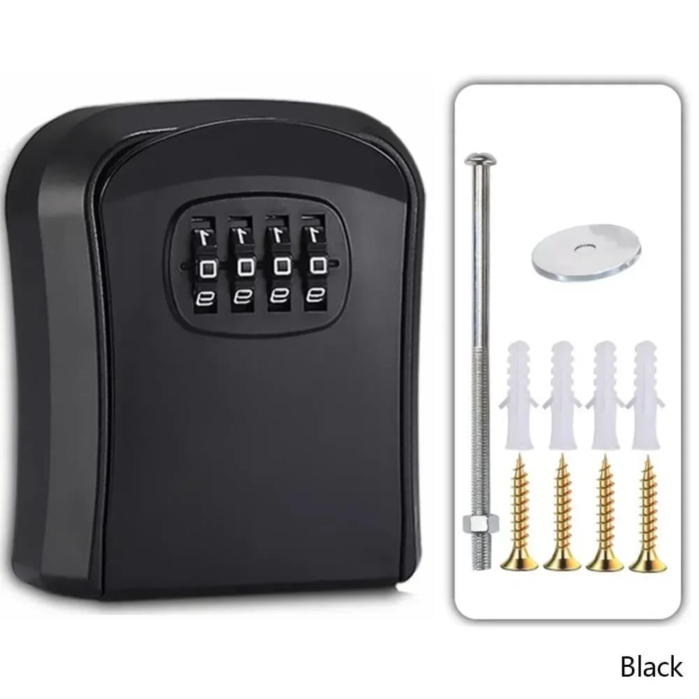 Password Lock Box Wall Mounted Key Storage Anti-theft Secure Home New Cat Eye UK — image 9