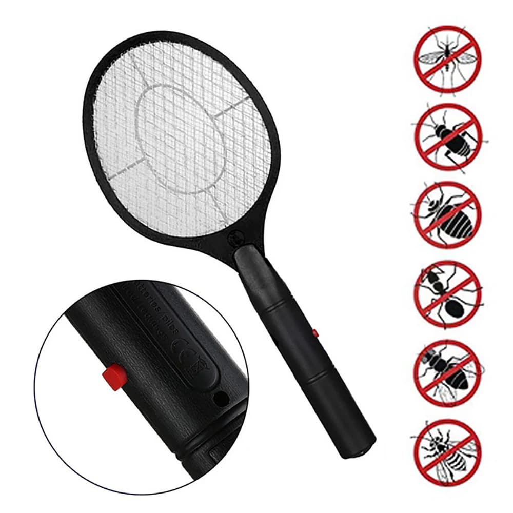 Electric Fly Insect Bug Zapper Handheld Racket Mosquito Killer Bat Swatter — image 7